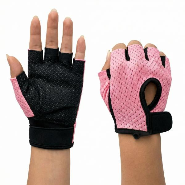 Guantes Para Gimnasio Rosado