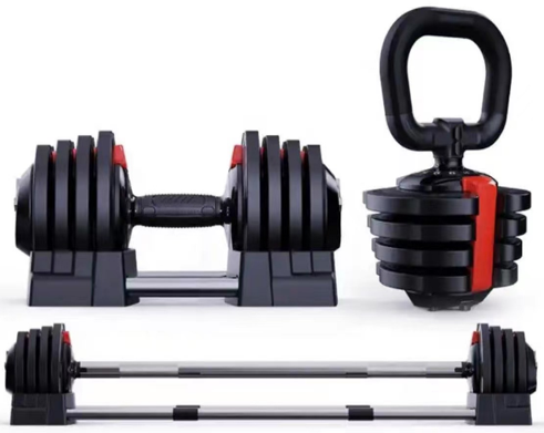 SET DE MANCUERNAS AJUSTABLES (HASTA 19kg)