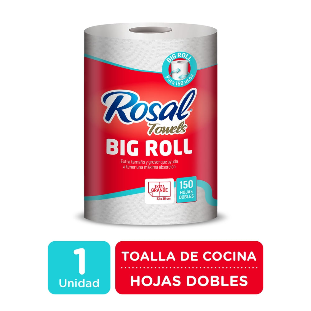 Toallas Rosal De Papel Premium 1R 150h 300 Gr