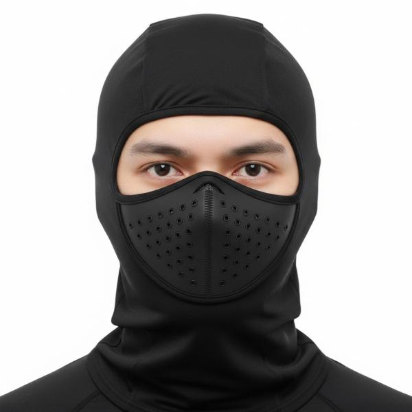 Pasamontañas Para Moto Negro