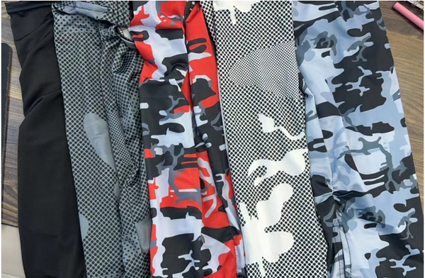 Pasamontañas Para Moto Camuflado Gris