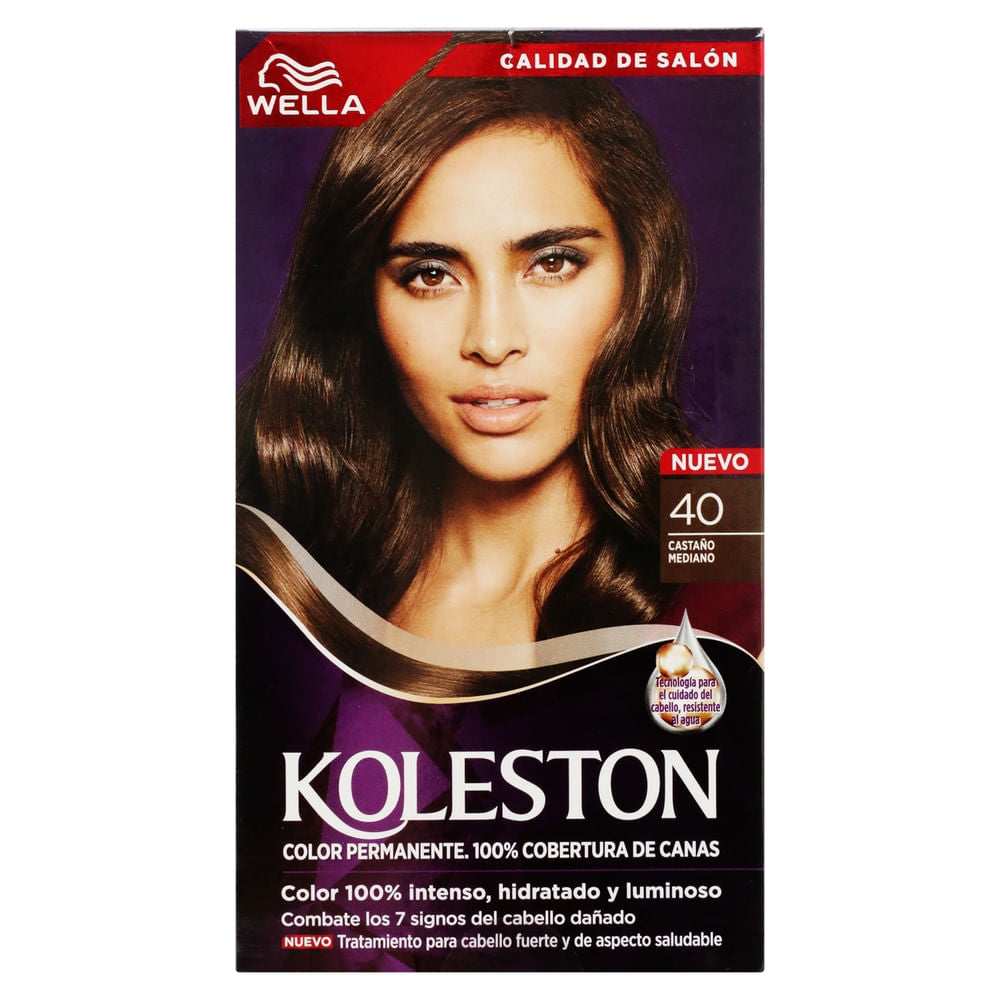 Tinte Koleston No.40 Castaño Mediano - 75 G