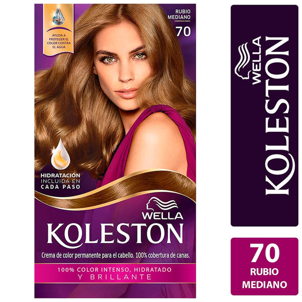 Tinte Koleston Tono Rubio Medio 70 -1 Ud