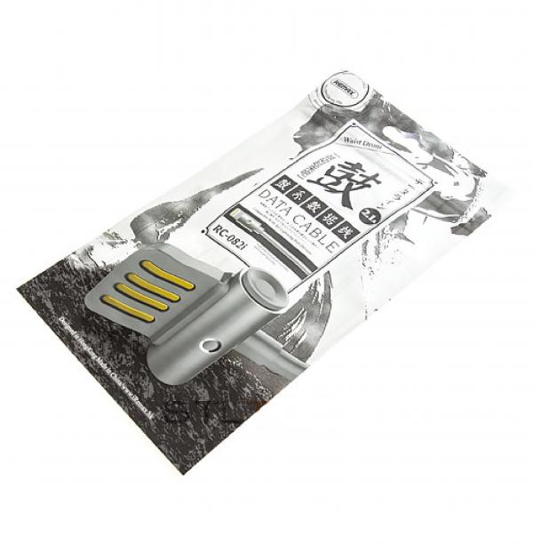 Cable Usb Lightning RC-082I Waist Drum Remax Gris