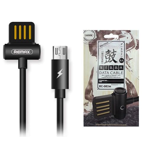 Cable Usb Micro B RC-082M Remax Negro