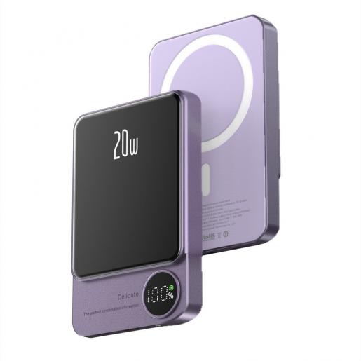 BATERIA DE EMERGENCIA MODELO Q9 PD22.5W 10000mah PURPURA