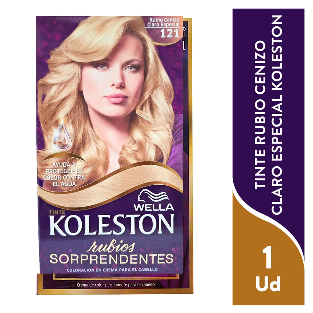 Tinte Koleston Kit Lila Rubio Cenizo Claro