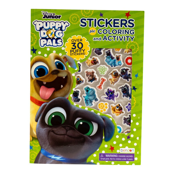 Libro Colorear Puppy Dog