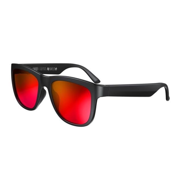 Lentes De Sol Inteligentes Uv Modelo E6 Xo Rojo