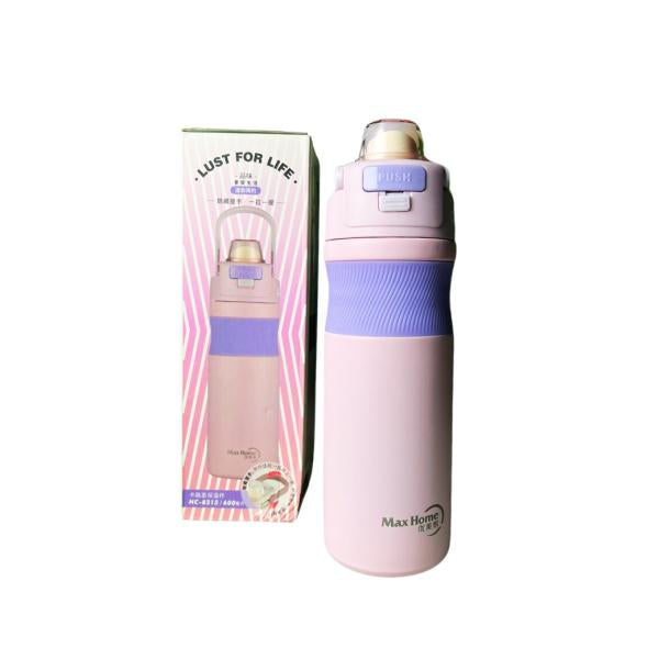 Botella Deportiva Rosado/Morado