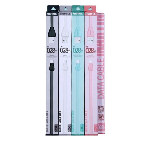 CABLE USB LIGHTNING RC-028I MARTIN REMAX ROSADO
