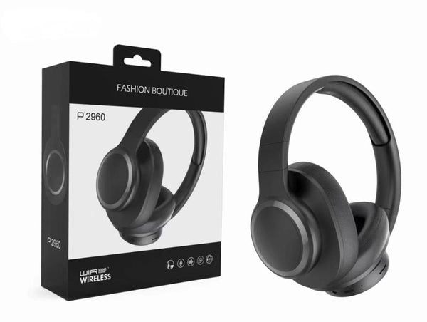 Audifonos De Diadema Con Bluetooth P2960 Negro