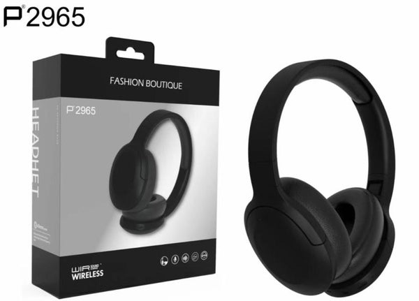 Audifonos De Diadema Con Bluetooth P2965 Negro