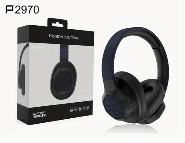 Audifonos De Diadema Con Bluetooth P2970 Negro