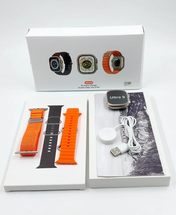 Reloj Inteligente G8 Ultra Max Naranja