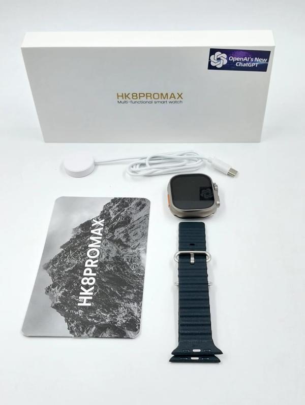 Reloj Inteligente Hk8Promax Negro