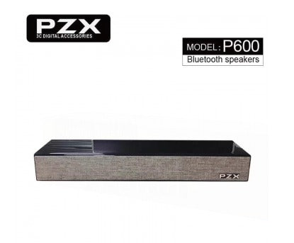 Parlante Bluetooth Modelo P600 Pzx Gris