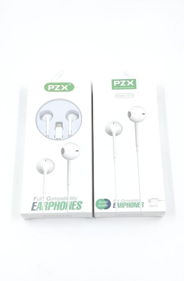 Audifonos Tipo C Modelo 1573 Pzx Blanco