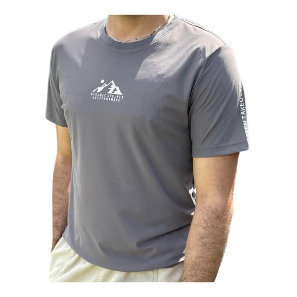 Camisa Lf Dtnamyc Speaker Gris Tela Fria M