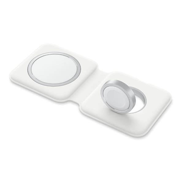 Cargador Inalambrico Iphone 2 En 1 Blanco