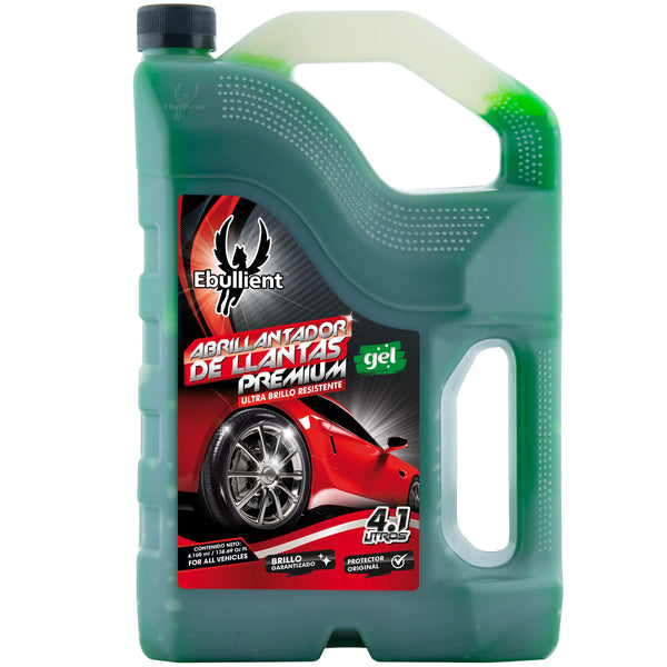 Abrillantador Ebullient Para Llantas - 4.1 L