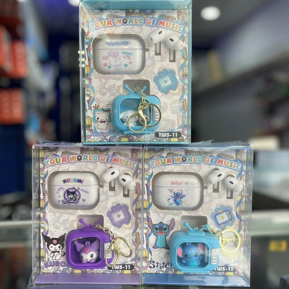 Combo Audifonos+Llavero TWS-11