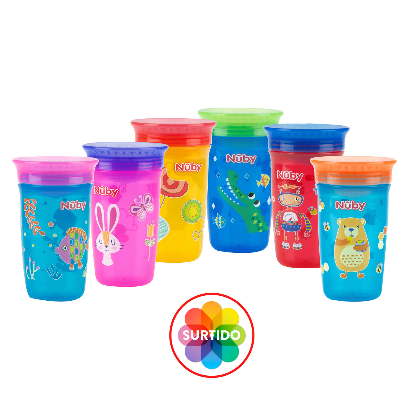 Vaso Nuby Entrenador 360 - 10 Oz