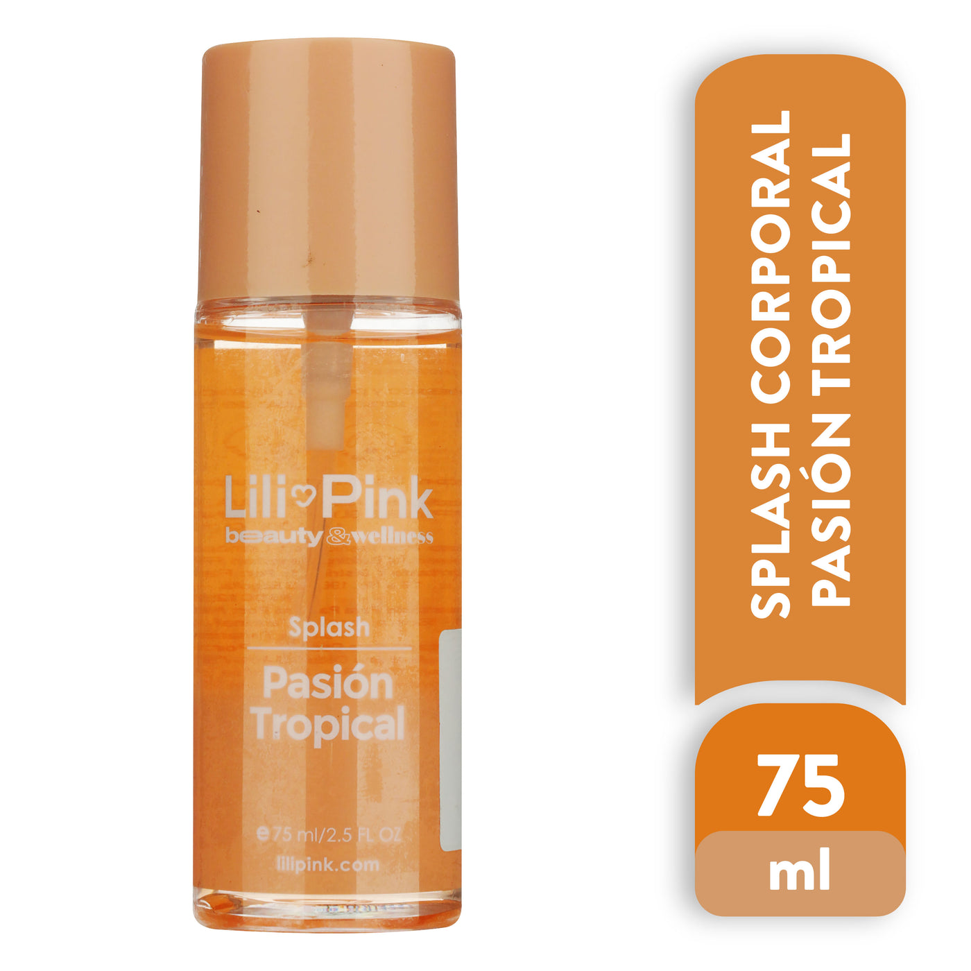 Body Splash Lili Pink Pasión Tropical - 75 Ml