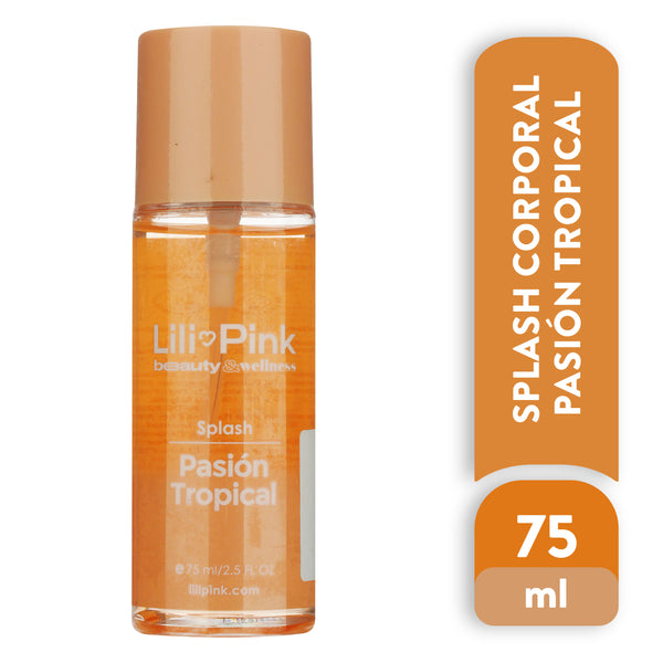 Body Splash Lili Pink Pasión Tropical - 75 Ml
