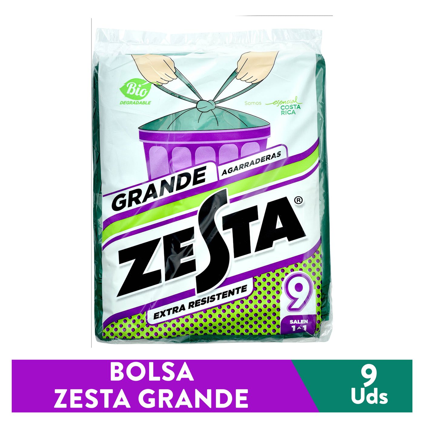 Bolsa Basura Zesta 9 Unidades