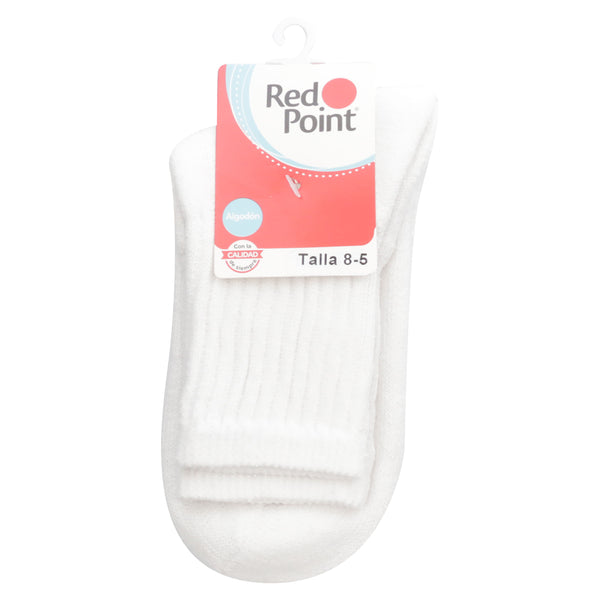 Calcetin Nino Red Point Blanco