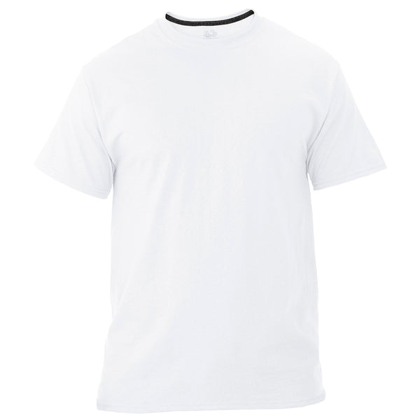 Camiseta Fruit Of The Loom Cuello Redondo, Color Blanco -talla L