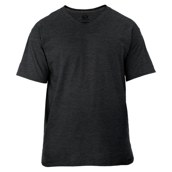 Camiseta Fruit Of The Loom Cuello V, Color Gris -talla S