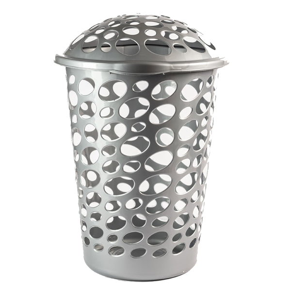 Canasta Para Ropa Haus Con Tapa Grande Capacidad 60 L