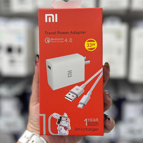 Cargador Xiaomi 33w V8