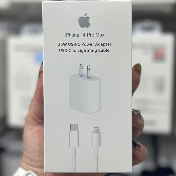 Cargador iPhone 25w