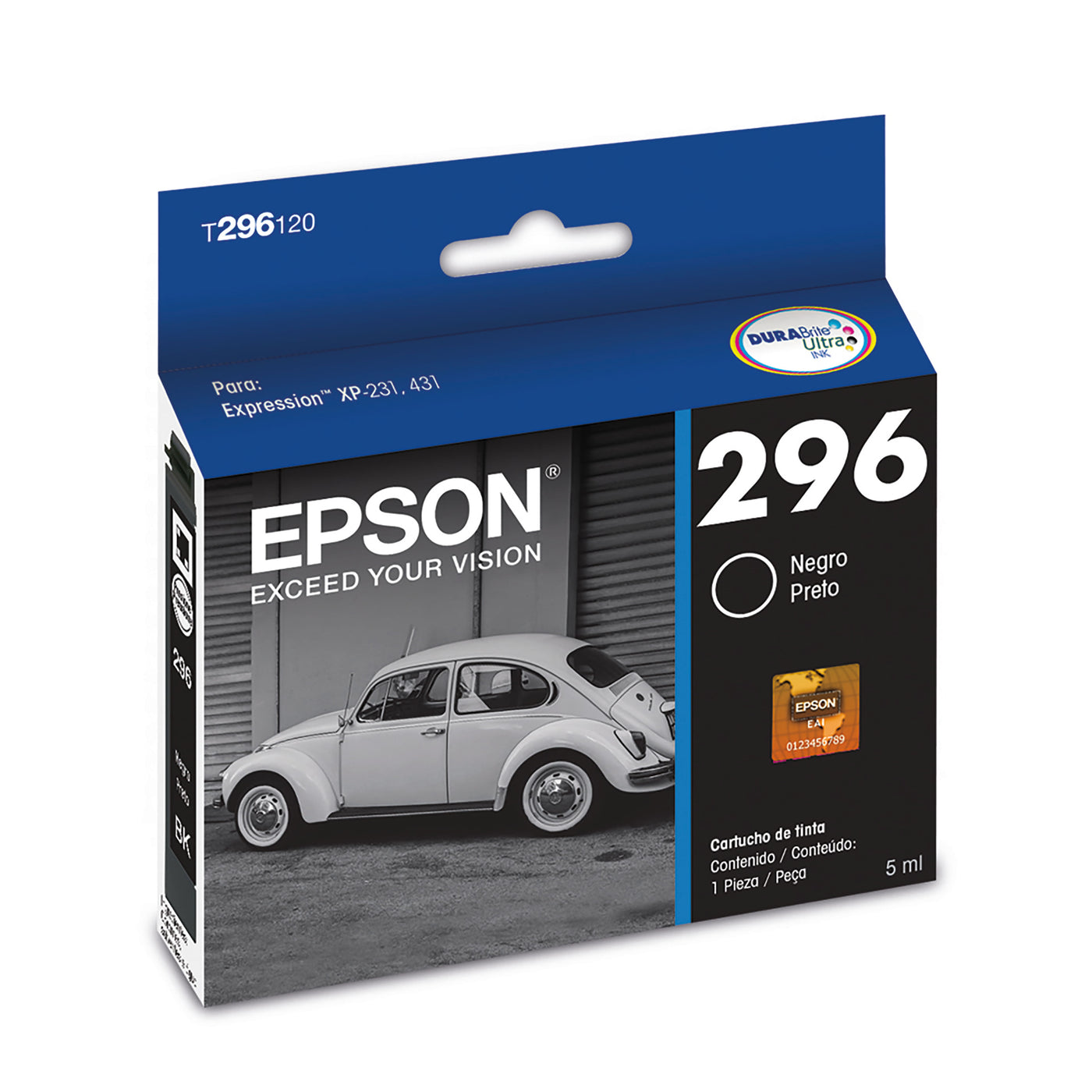Cartucho De Tinta Epson Negro T296120