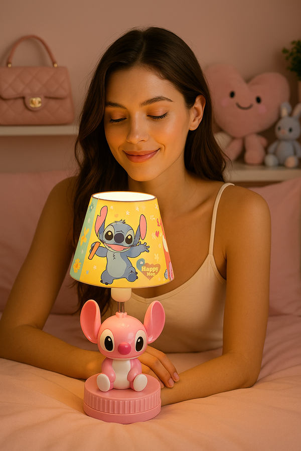 🌟 Lámpara de Stitch que Enamora tu Espacio 💙✨