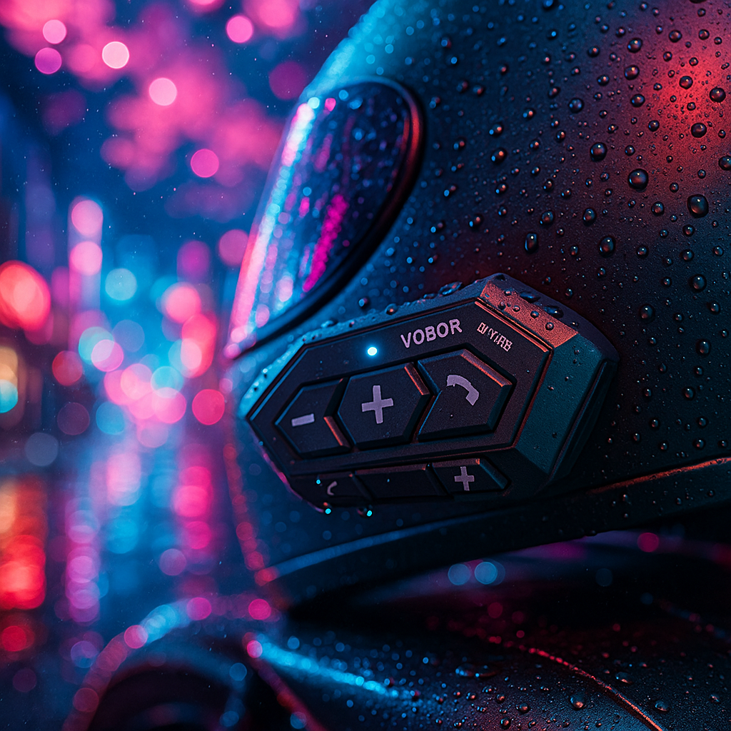 Intercomunicador BT12B para Casco – Bluetooth IP67, Llamadas Claras y Larga Duración
