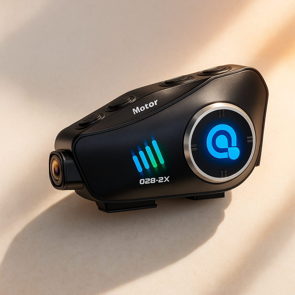 🎥 Casco Bluetooth con Cámara Full HD 1080P – Grabación + Música + Llamadas + Navegación en un Solo Dispositivo