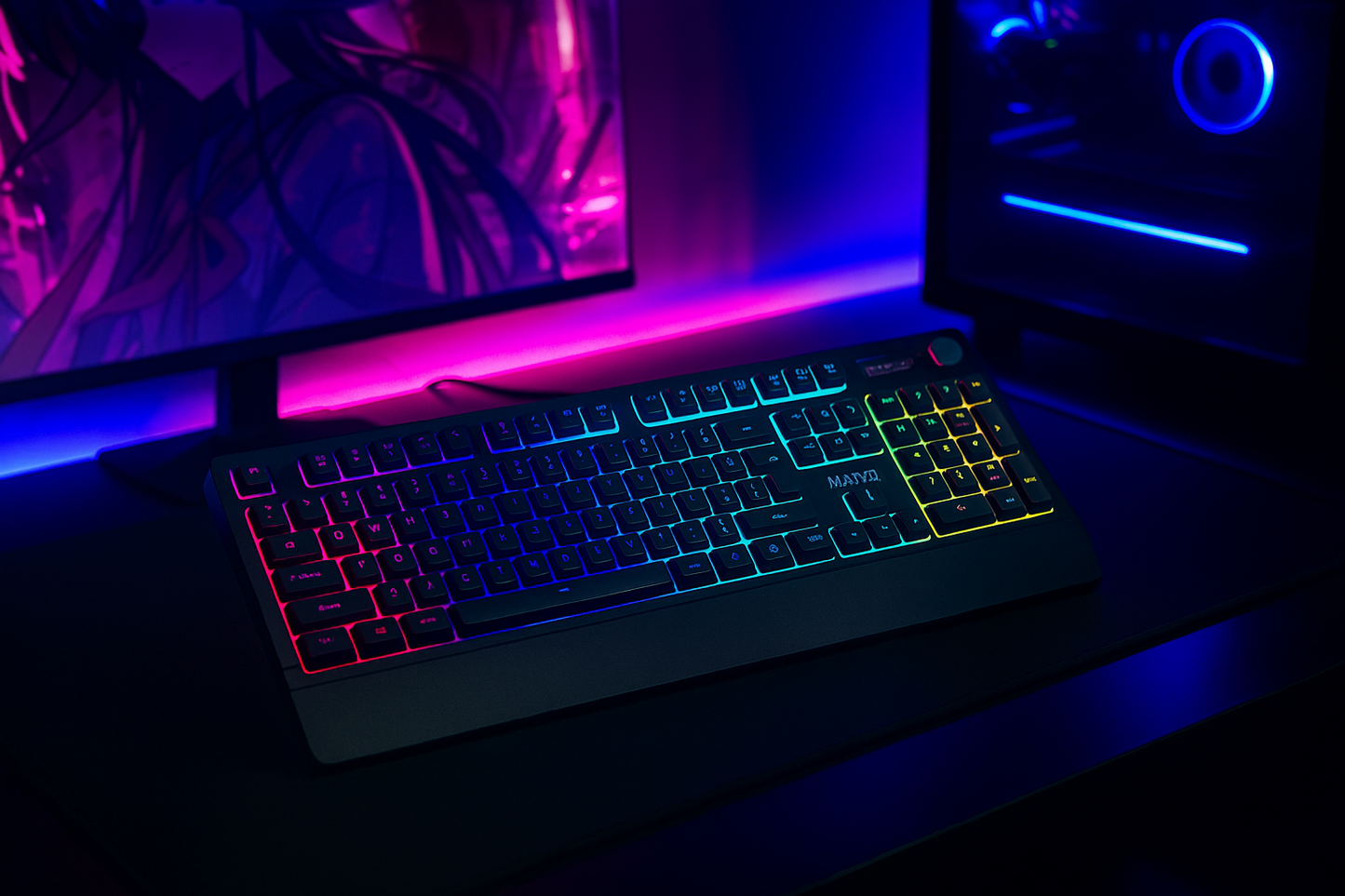 🎮 Teclado Gamer Marvo Scorpion K660 con Retroiluminación Rainbow