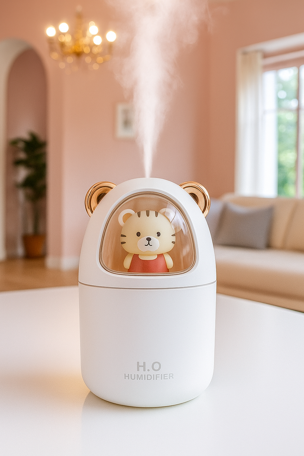 Difusor de Tigre en Nave Espacial – Aromaterapia con Estilo Salvaje