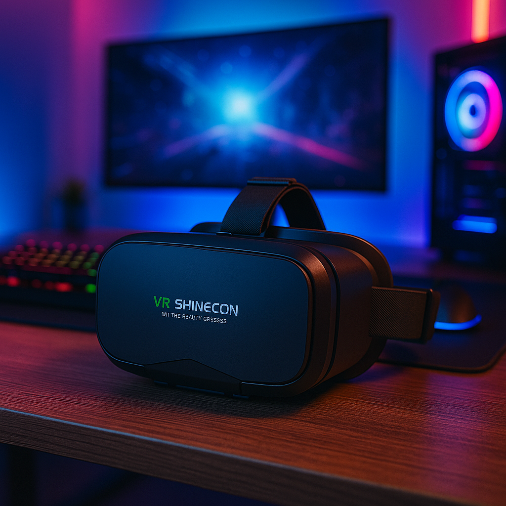 Casco de Realidad Virtual Shinecon G10 – Compatible Android & iOS