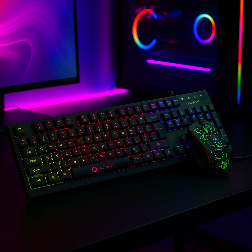 SET GAMER MARVO SCORPION KM409 – ESTILO, PRECISIÓN Y RENDIMIENTO PARA TU BATALLA DIARIA