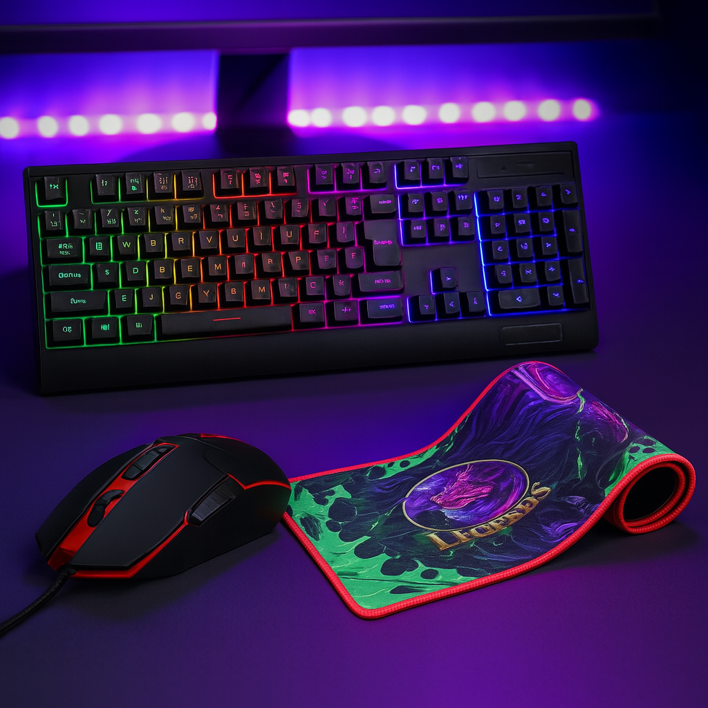 SET GAMER K606 + M112 + G36 – POTENCIA Y CONFORT EN CADA MOVIMIENTO