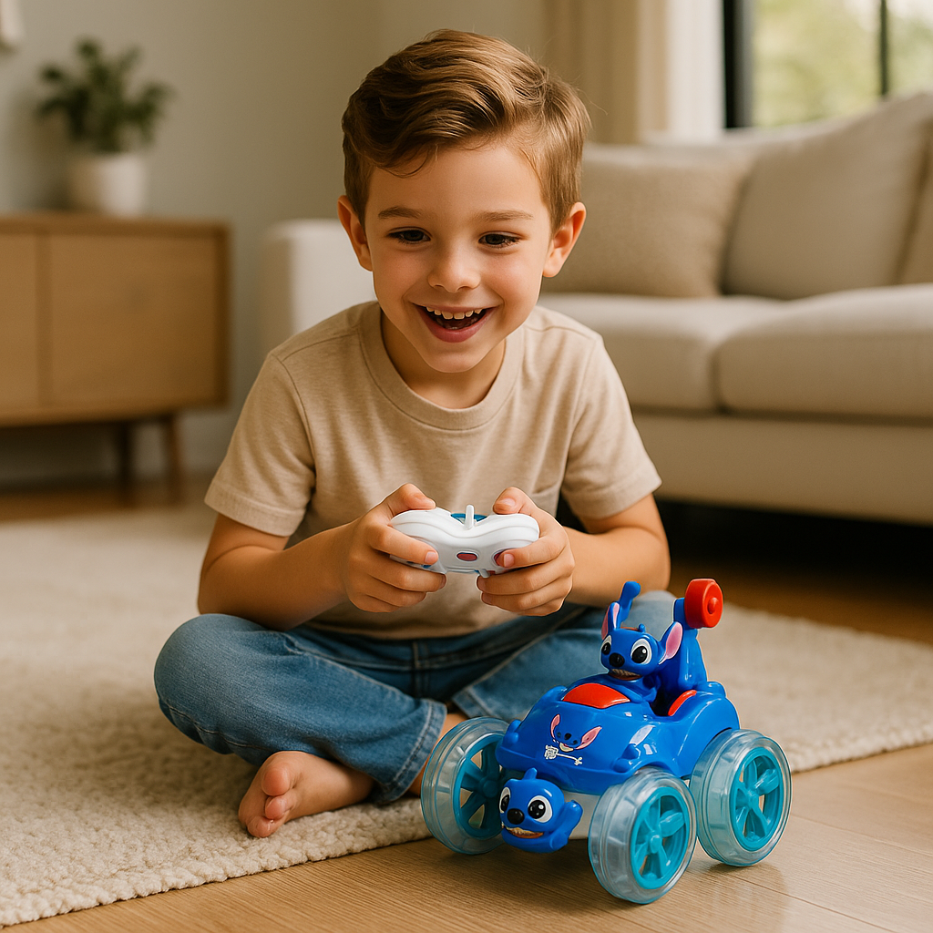 Carro de Stitch con Control Remoto