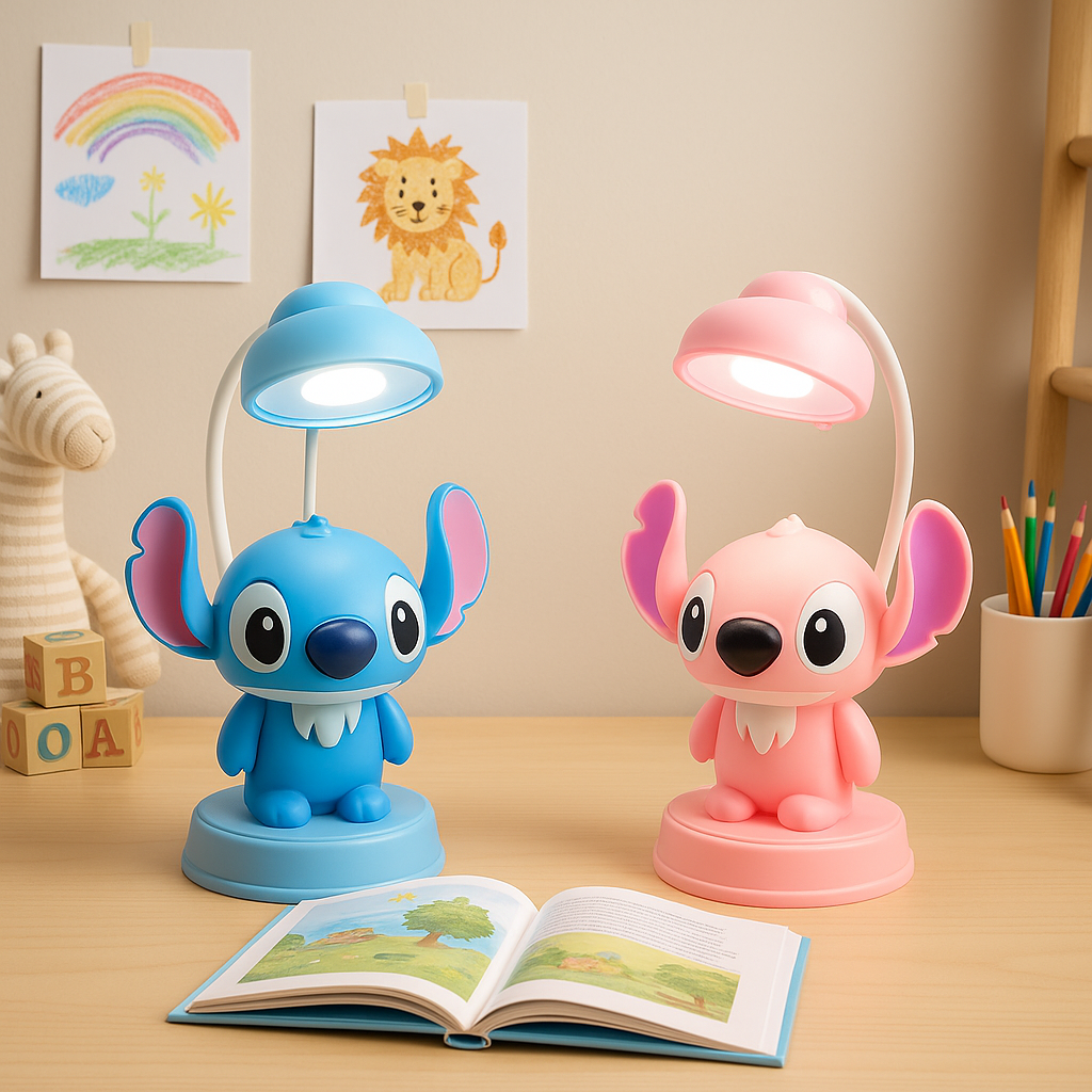 Ohana Power — Lámpara LED Stitch con Proyector Estelar (Modelo Rugido)