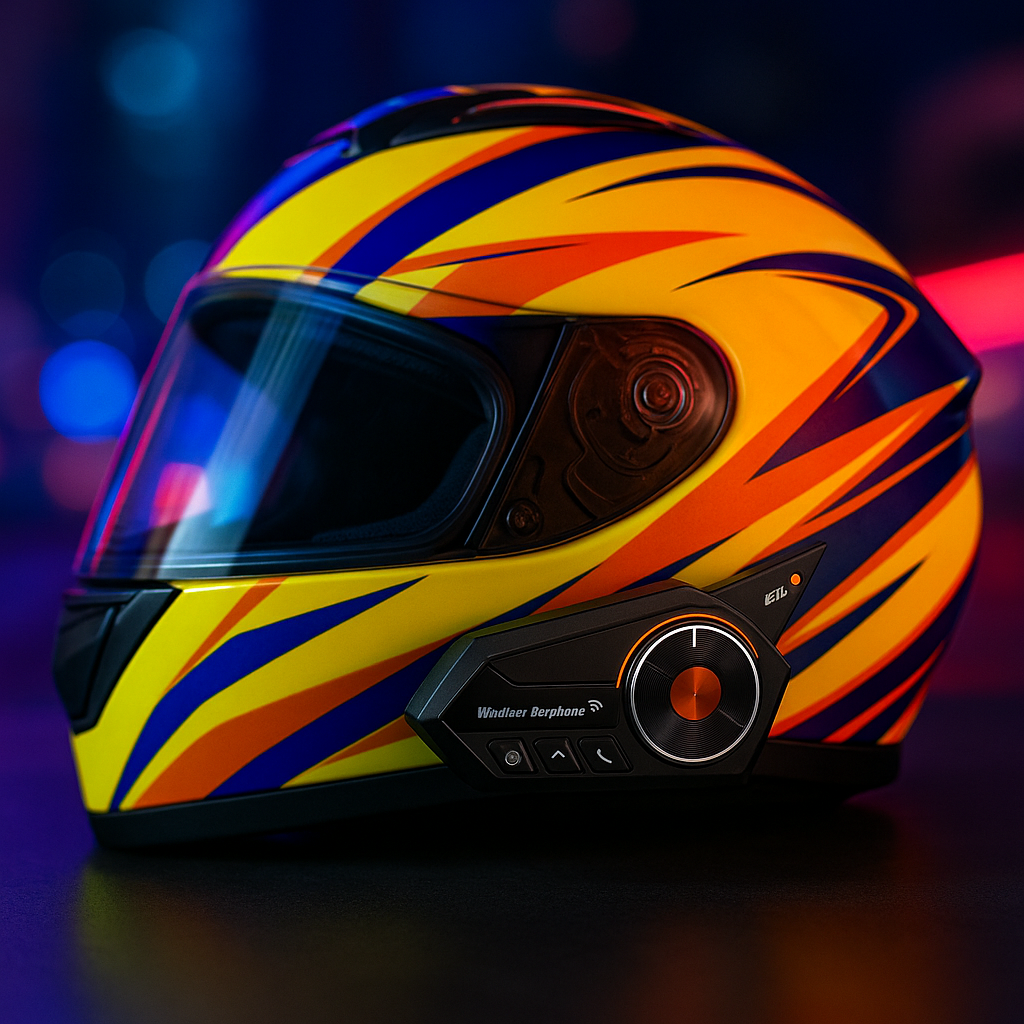 🎧 Intercomunicador BT18 para Casco – Bluetooth 5.0, 40 h de Uso, Mega Graves y Resistencia IPX6