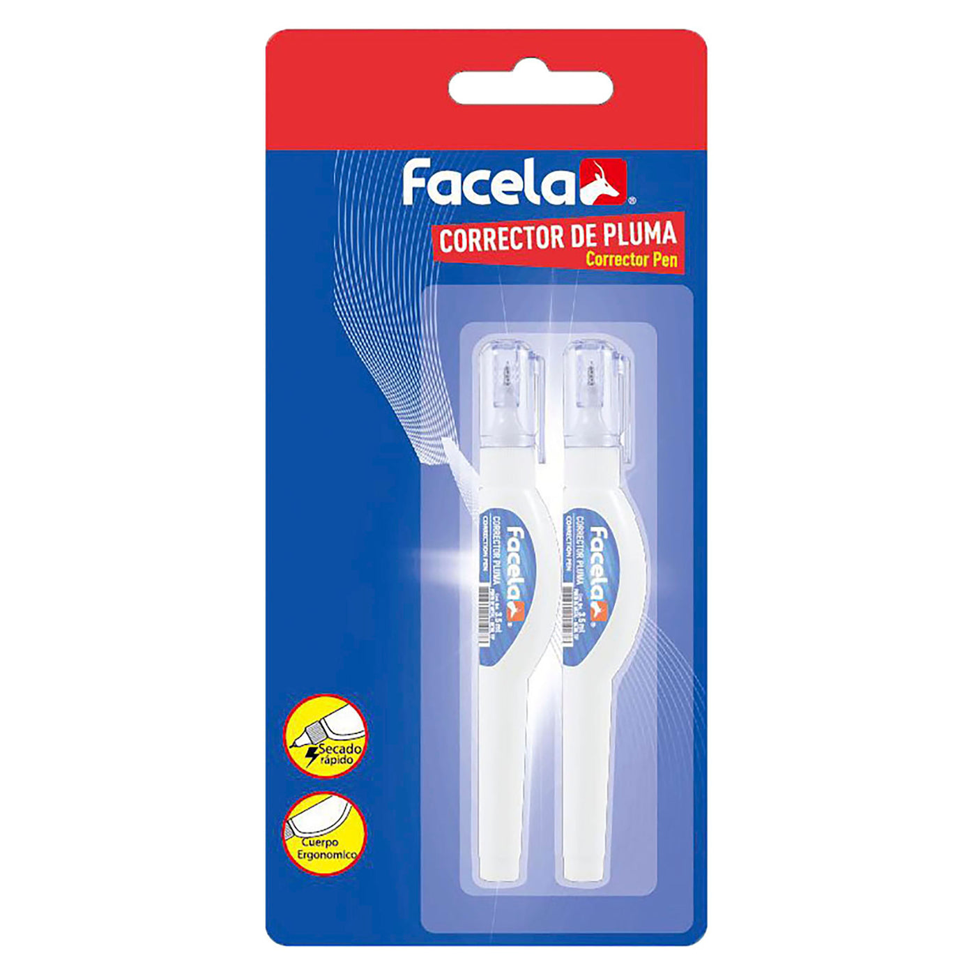 Corrector Facela 2 Unidades -3 Ml