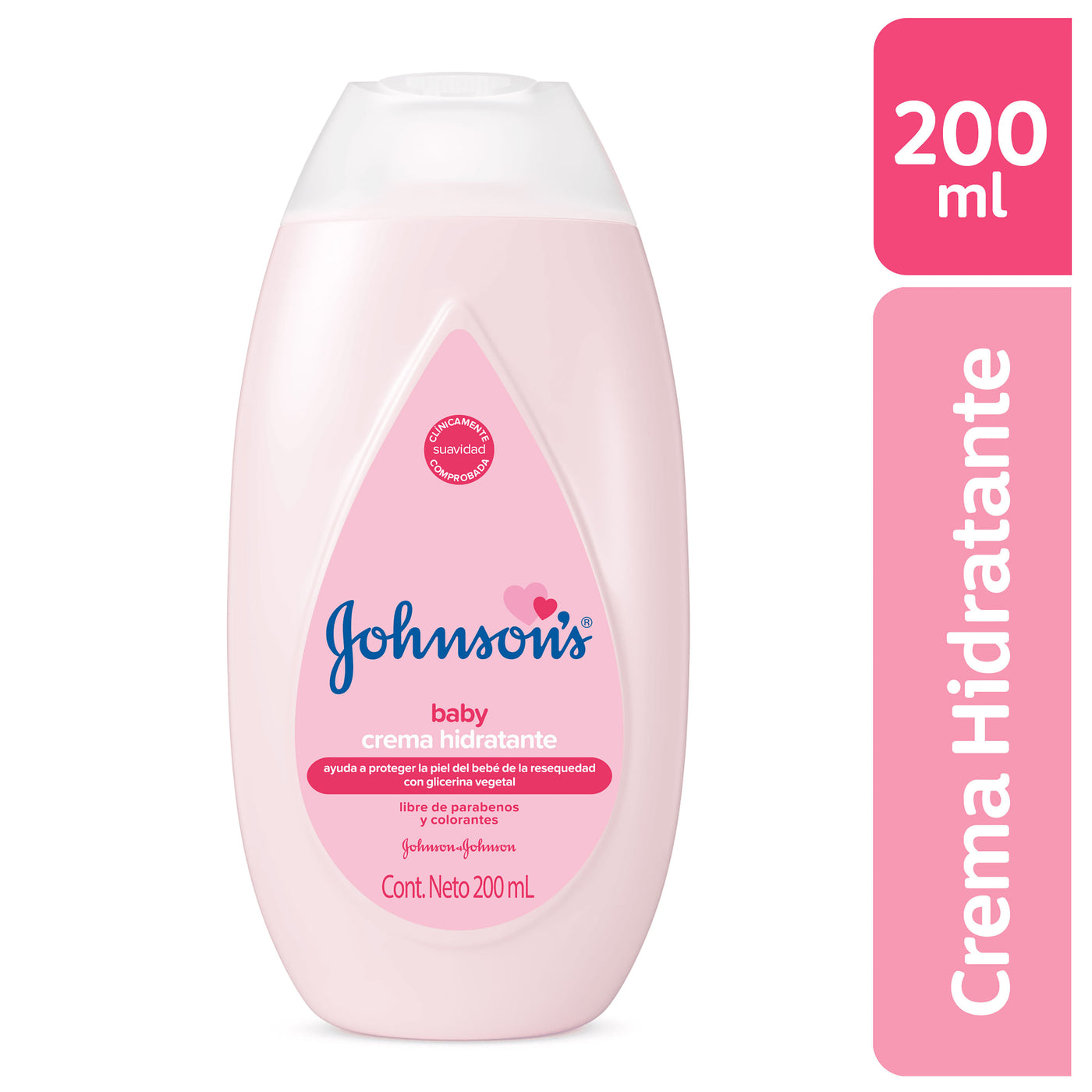 Crema Corporal Para Bebé Johnson's Original - 200 Ml